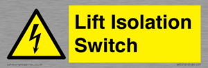 Lift Isolation Switch